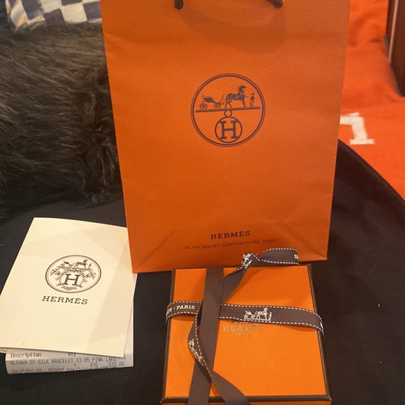 Hermes Glenan silk bracelet - Picture 5 of 5